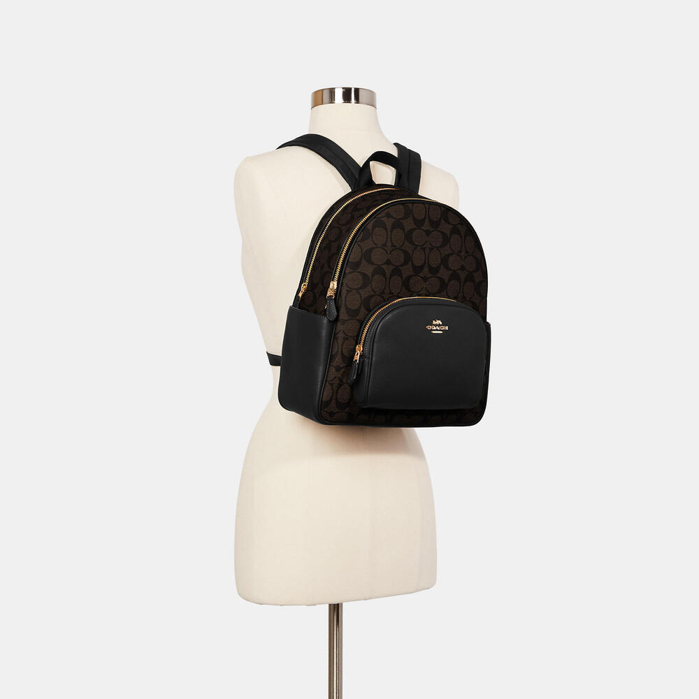 Court Backpack In Signature Canvas - Picture 2 of 3